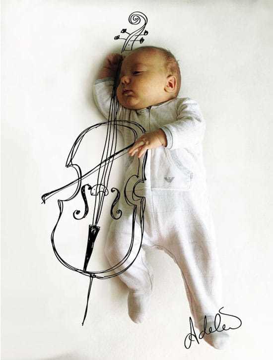 Baby Illustrations by Adele Enersen - Different Design